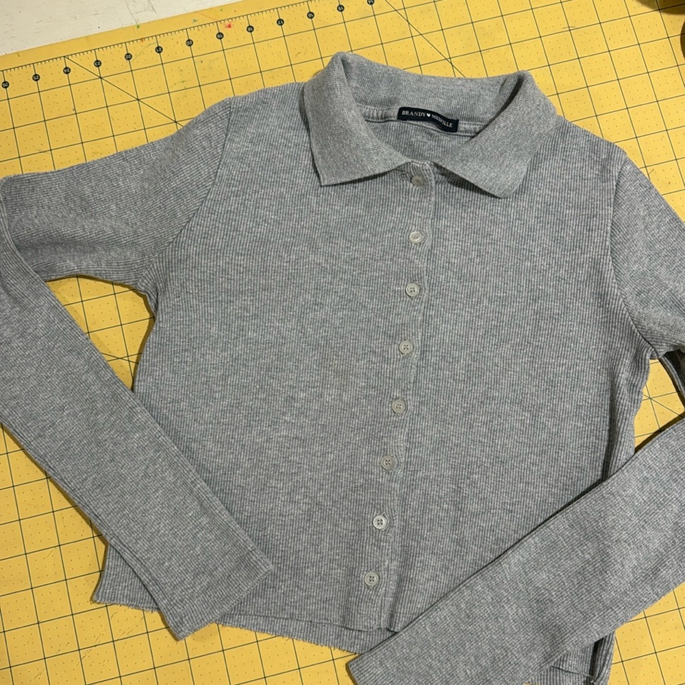 Brandy Melville. Button down blouse.